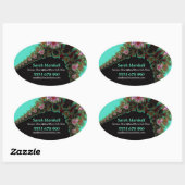 Floralia Lace Artistic Label Sticker (Vel)