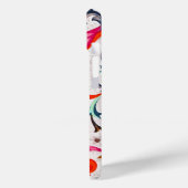 FLORALINE RENAISSANCE RODE BLOEMENKRULLEN, BLOEMEN Case-Mate iPhone CASE (Achterkant / Links)