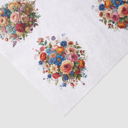 Florals & Butterflies  Tissuepapier (Detail)