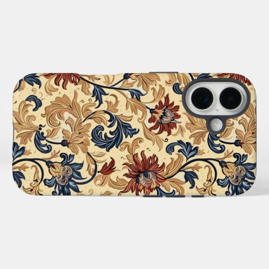 Florals Case-Mate iPhone Case (Achterkant (horizontaal))