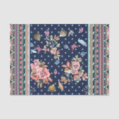 Florals en Aztec-design Tissuepapier (Voorkant)