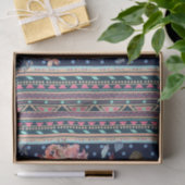Florals en Aztec-design Tissuepapier (Geschenk)