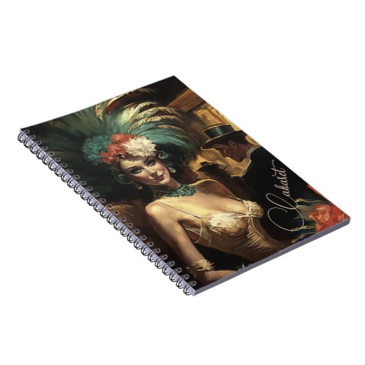 Florals en veren notitieboek (Rechterzijde)