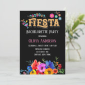Florals Fiesta Bachelorette Kaart (Staand voorkant)