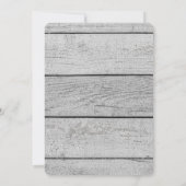 Florals Foto Memorial van de Waterverf van het lan Kaart (Achterkant)