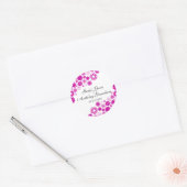  Florals Fuchsia Stickers (Envelop)
