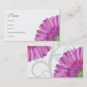 Florals - Gerbera Daisy Visitekaartje (Voorkant / Achterkant)