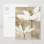 Florals getekend door Potlood Briefkaart (Voorkant / Achterkant)