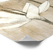 Florals getekend door Potlood Poster (Hoek)