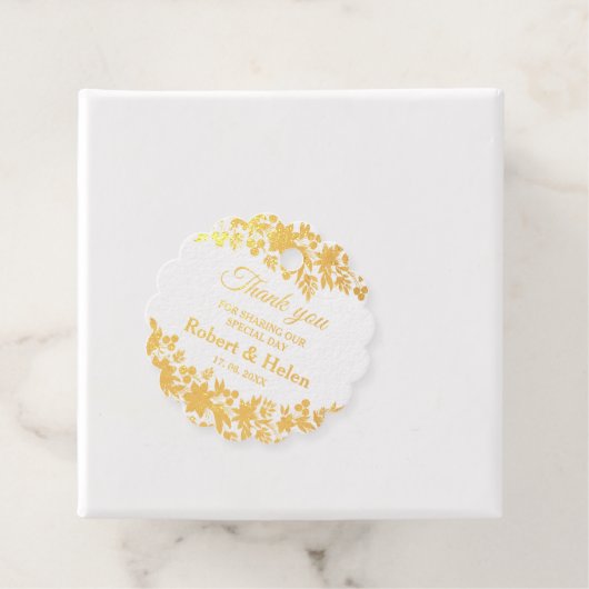 Florals Gift Labels (Met doos)