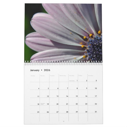 Florals Kalender (Jan 2026)