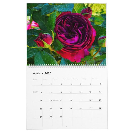Florals Kalender (Mar 2026)