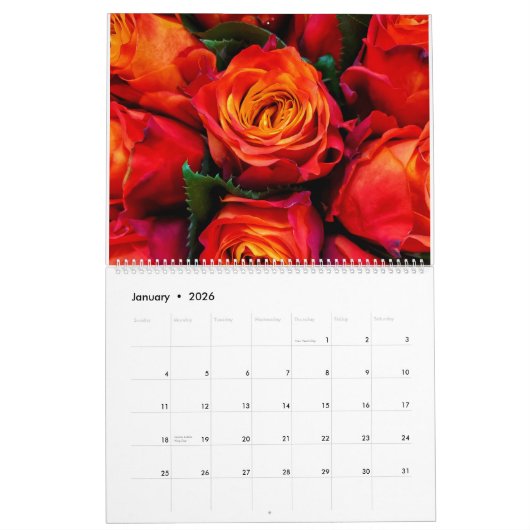 Florals Kalender (Jan 2026)