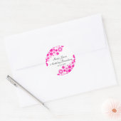  Florals Magenta Stickers (Envelop)