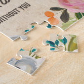  Florals | Maid of Honor Puzzle Legpuzzel (Zijkant)