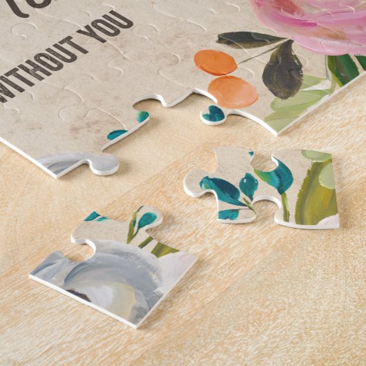  Florals | Matron van Honor Puzzle Legpuzzel (Zijkant)