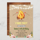 Floral's meer bont-feest kaart (Voorkant / Achterkant)