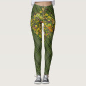 Florals op Pset Leggings (Voorkant)