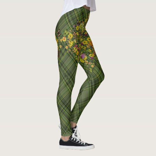 Florals op Pset Leggings (Rechts)