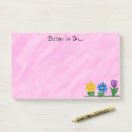  Florals Speciaal Roze Post Het Notiepaden Post-it® Notes