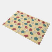 Florals uit de jaren '50 - Deurmat (Schuin)