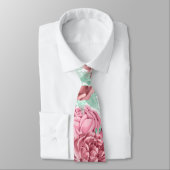 Florals Wedding roze en Waterverf Stropdas (Gebonden)