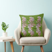 FloralThrowPillow CozyDecor BloomInStyle Elegan Kussen (Stoel)