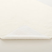 FloralWhite Sherpa Deken (3/4)