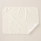 FloralWhite Sherpa Deken (Voorkant (horizontaal))