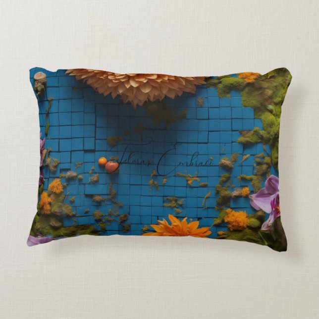 Flora's Embrace Accentkussen Accent Kussen (Achterkant)