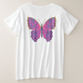 Floratopia Grote Maat T-shirt (Design achterkant)