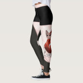 Floraux & Chat Leggings (Links)