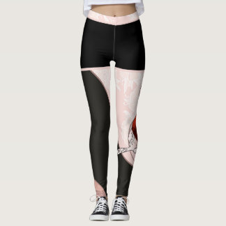 Floraux & Chat Leggings