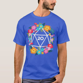 Flordal D20 dobbelstenen T-shirt