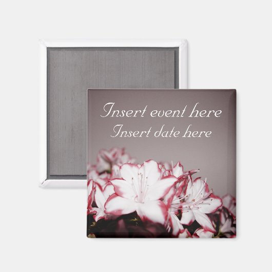 Floreal Save the date Magnet (Voorkant / Achterkant)
