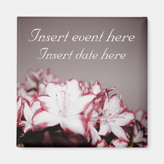 Floreal Save the date Magnet (Voorkant)