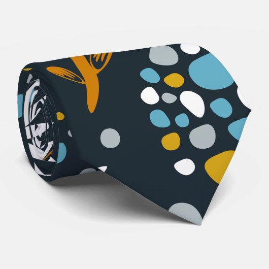 Floreal stropdas (Opgerold)