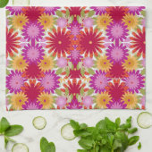 Floreal Theedoek (Gevouwen)