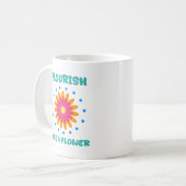 Florece como una flor koffiemok (Voorkant links)