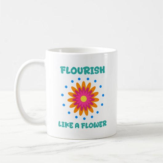 Florece como una flor koffiemok (Links)