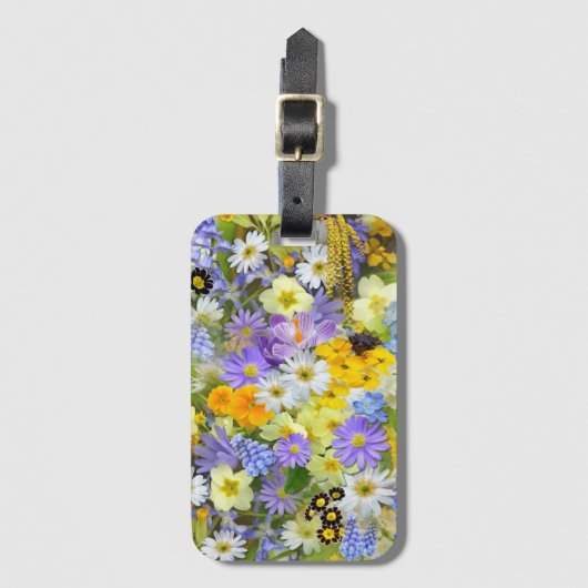 floreel bagagelabel (Voorkant (verticaal))