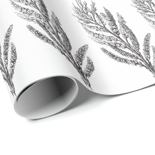  floreel botanisch verpakkingspapier cadeaupapier (Rol Hoek)