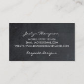 floreel botanisch visitekaartje (Achterkant)