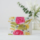floreel briefkaart (Staand voorkant)