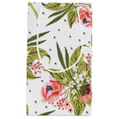 floreel en stip klein cadeauzakje (Voorkant)