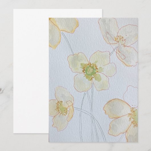 floreel kaart (Voorkant / Achterkant)