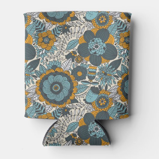  floreel patroon blikjeskoeler (Voorkant)