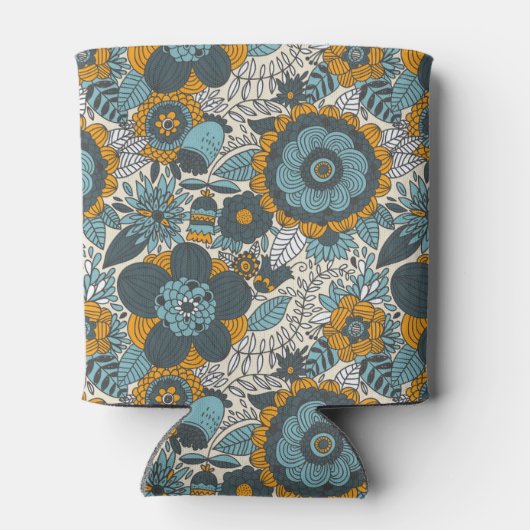  floreel patroon blikjeskoeler (Achterkant)