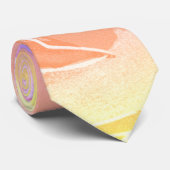 floreel patroon, liefde natuur, kleurrijk stropdas (Opgerold)