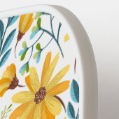  floreel patroon van de darm en de dijbeen pickleball paddle (Links Detail)